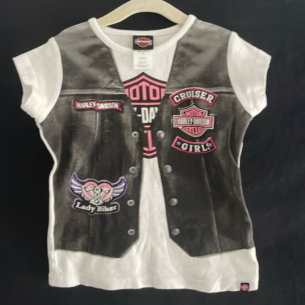 Girls 4T Harley tshirt